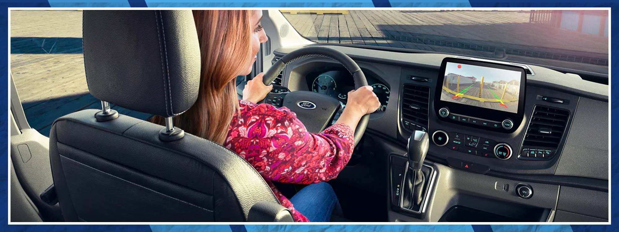 2021 Ford Transit interior