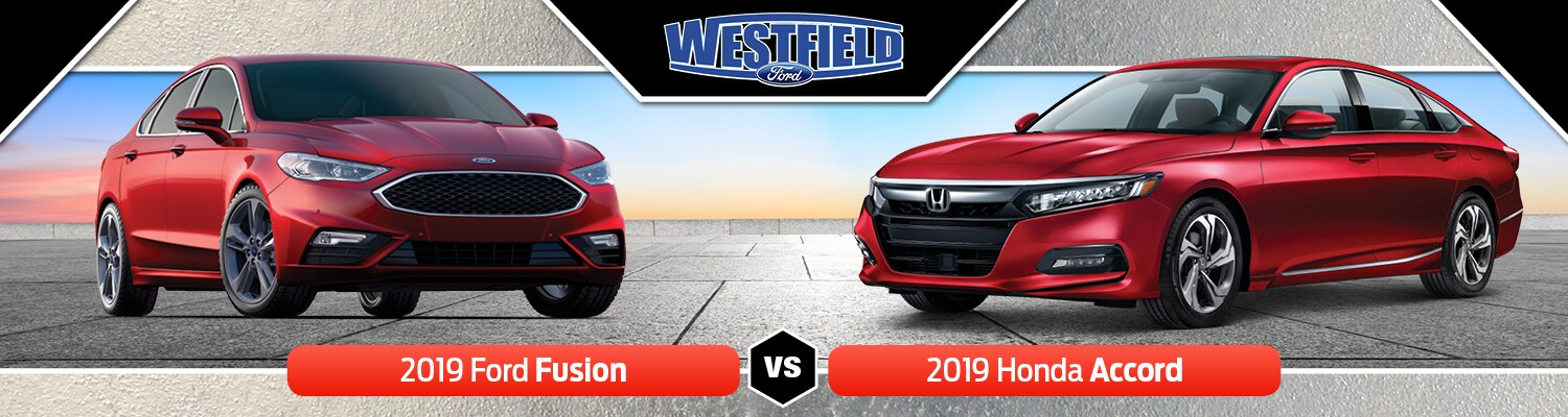 2019 Ford Fusion vs. Honda Accord in Countryside, IL
