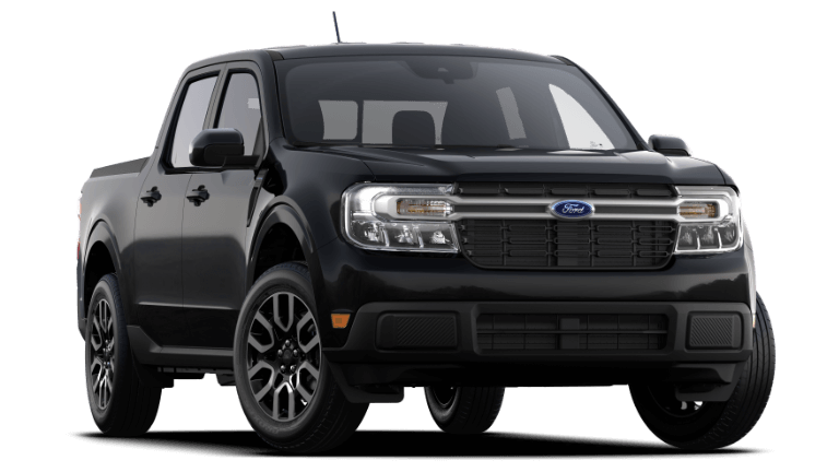 2022 Ford Maverick Lariat in Shadow Black exterior