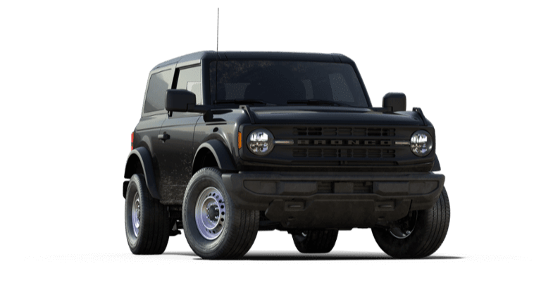 2022 Ford Bronco Base in Shadow Black exterior