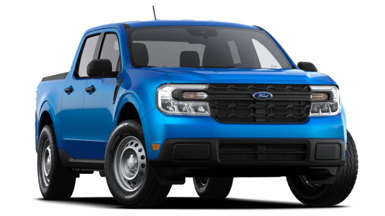 2022 Ford Maverick XL in Velocity Blue exterior