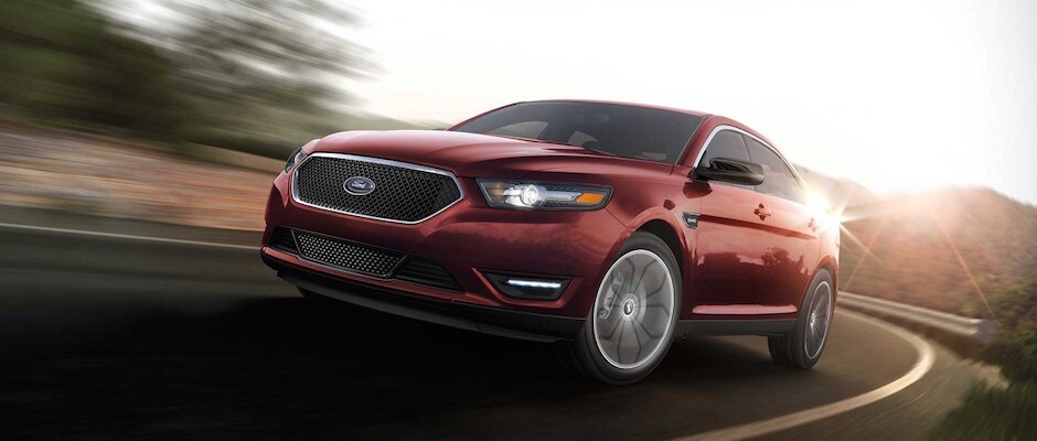 2018 Ford Taurus Performance A 2018 Ford Taurus driving down the road