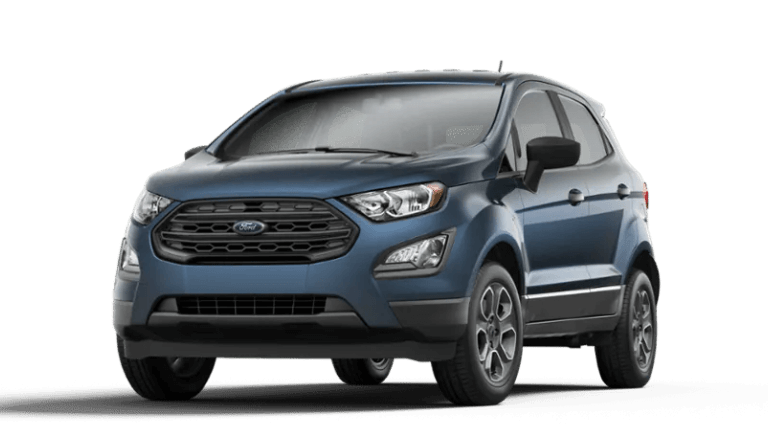 2022 Ford EcoSport S in Blue Metallic exterior