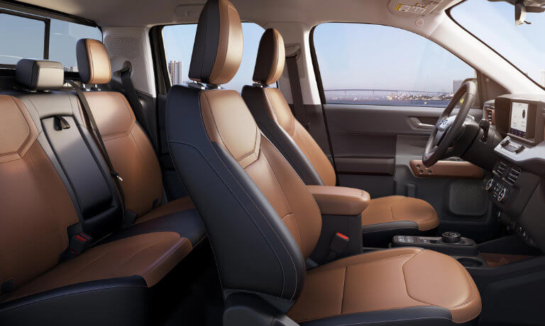 2022 Ford Maverick interior side shot