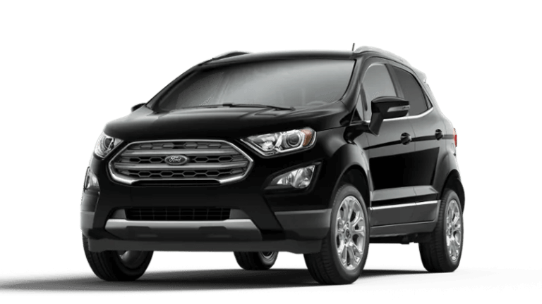 2022 Ford EcoSport Titanium in Shadow Black exterior