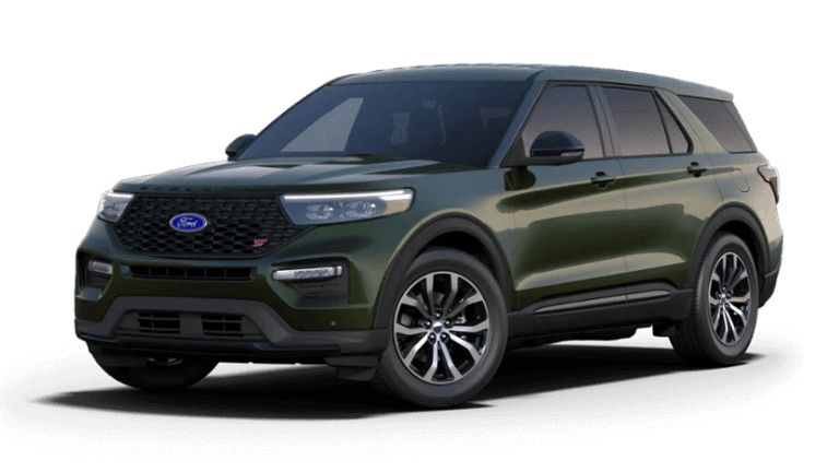 2023 Ford Explorer ST in Forged Green