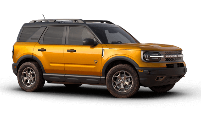 2021 Ford Bronco Sport Badlands in Cyber Orange exterior