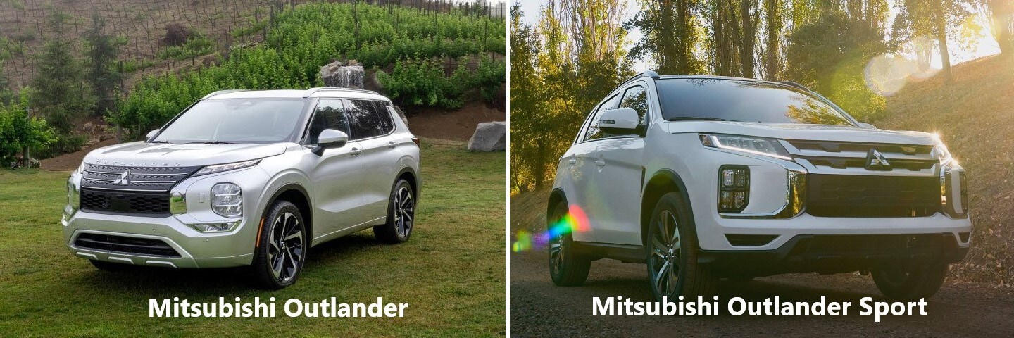2024 Mitsubishi Outlander vs. 2024 Mitsubishi Outlander Sport