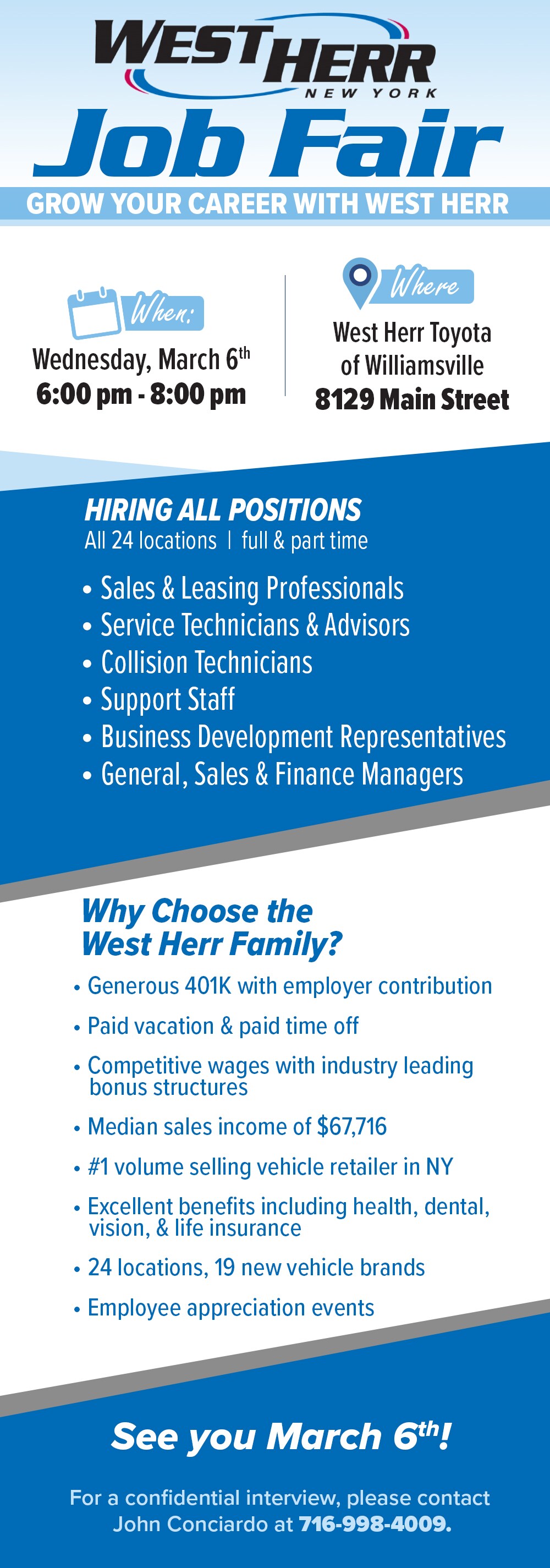West Herr Job Fair