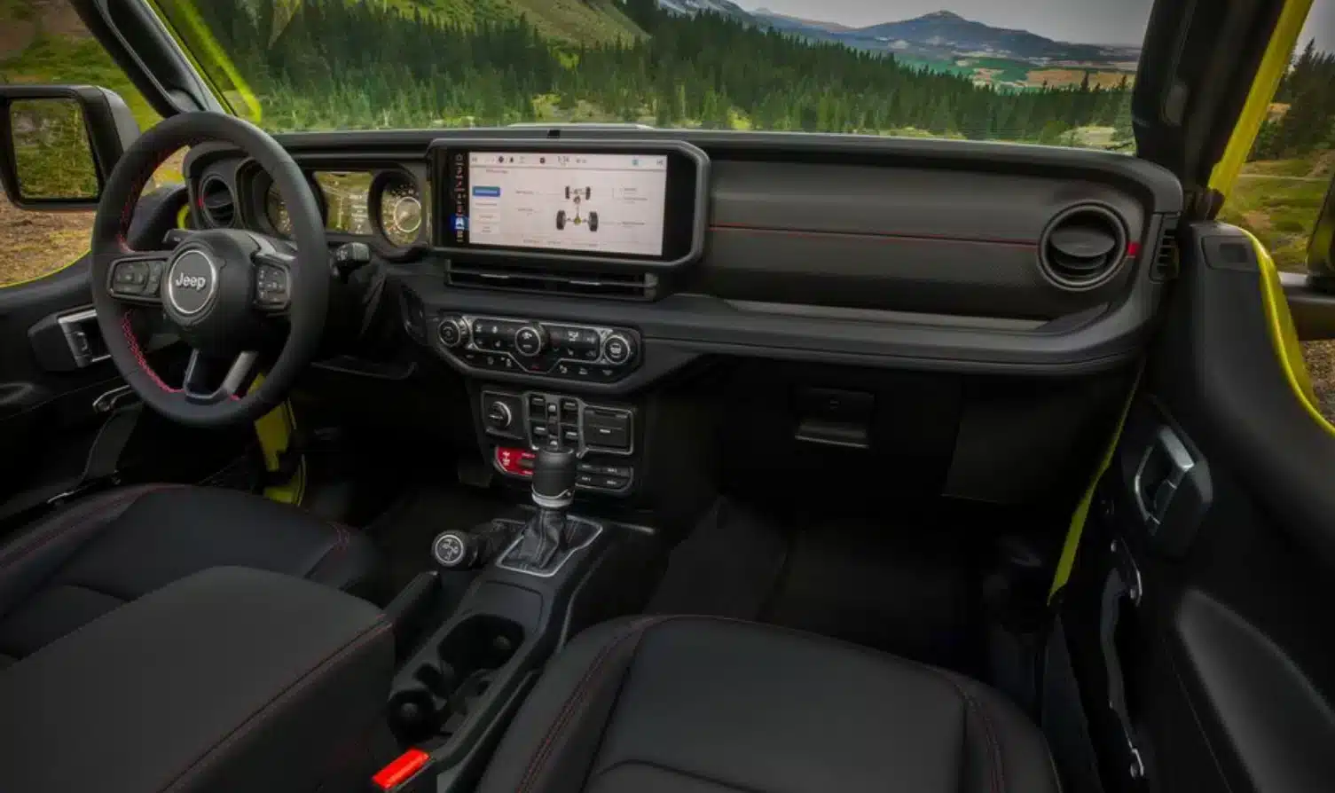 2026 Jeep Gladiator Interior Cabin Overview