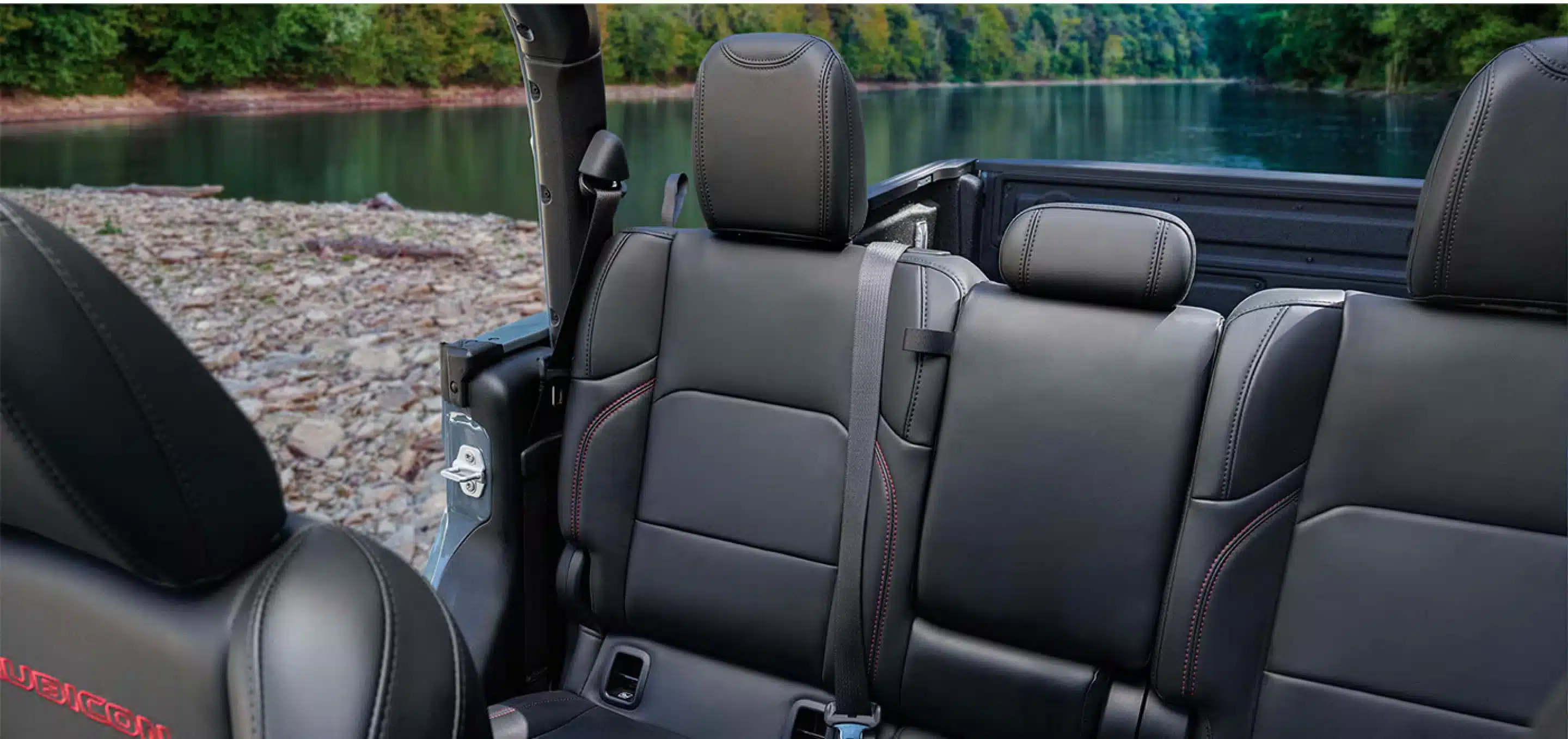 2026 Jeep Gladiator Rear Seating Area