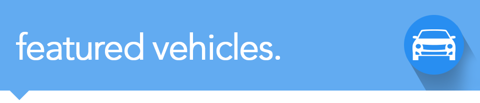 Featured Vehicles