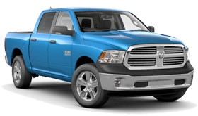 2017 Ram 1500 Big Horn CrewCab SLT shown