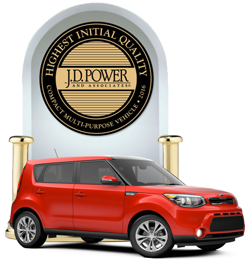 2016 Soul - Highest Initial Quality Award