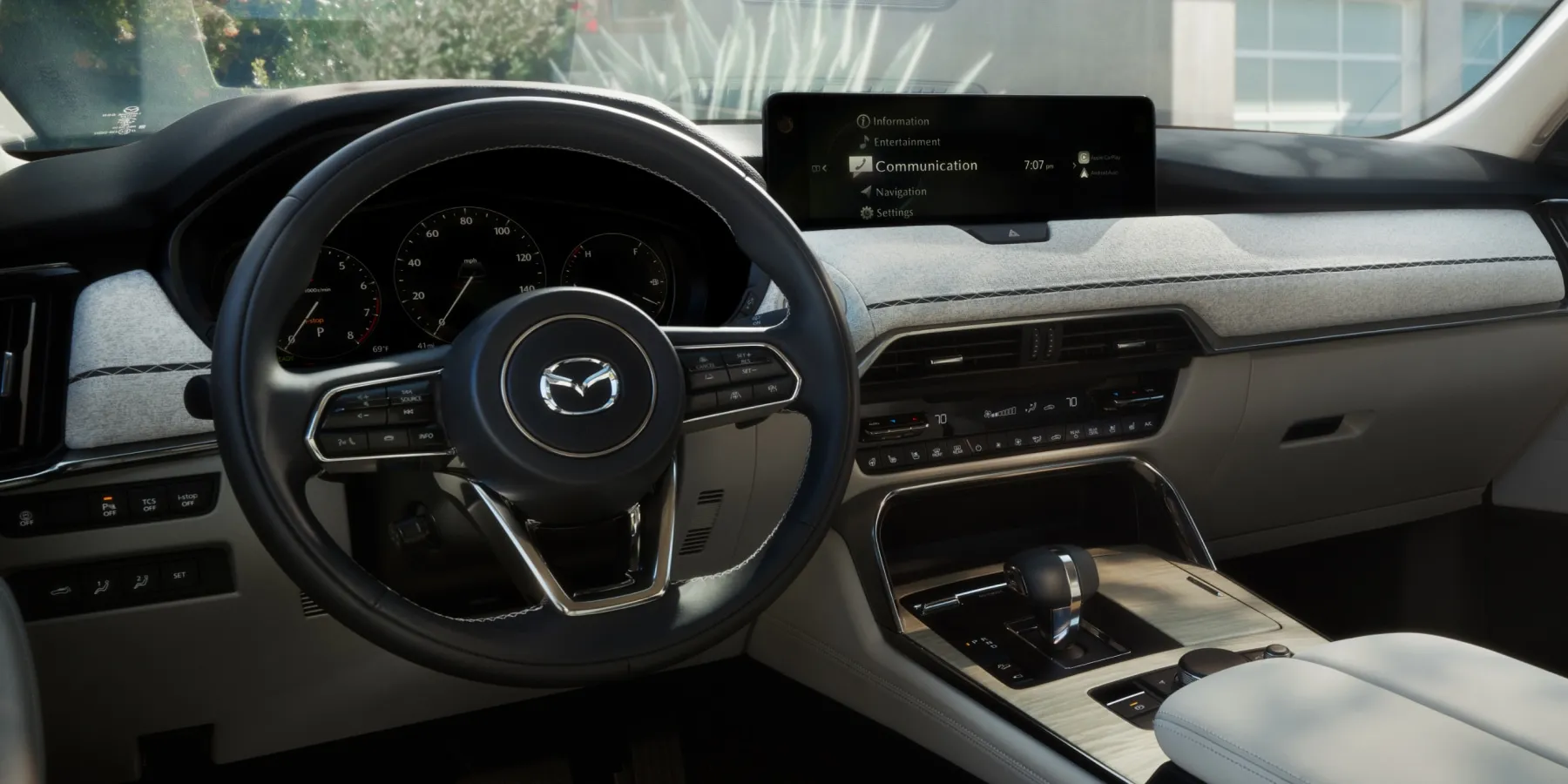 2026 Mazda CX-90 technology interface.