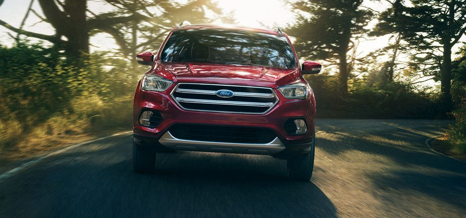 2017 Ford Escape 2017 Ford Escape driving towards viewer