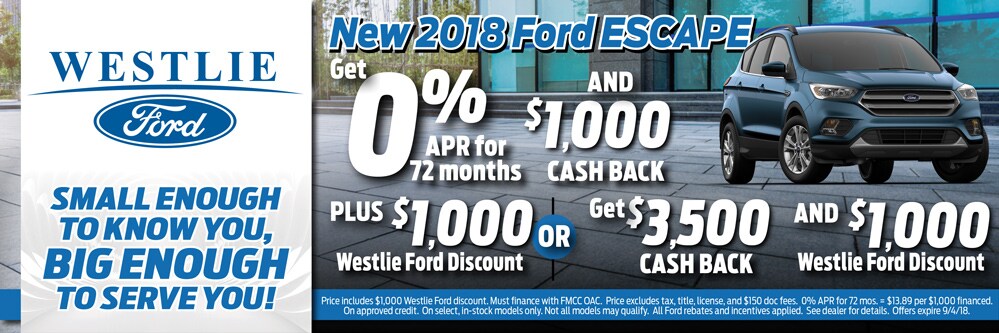 2018 Ford Escape In Blue 2018 Ford Escape In Blue