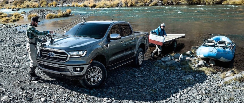 Be the First to Know about the new Ford Ranger Two men taking their Ford Ranger on a fishing trip