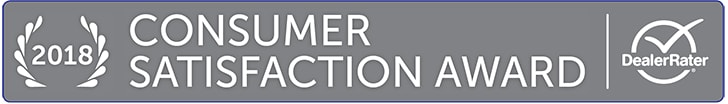 2018 Dealer Rater Customer Satisfaction Award