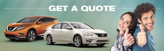 Get a Quote on a Nissan!