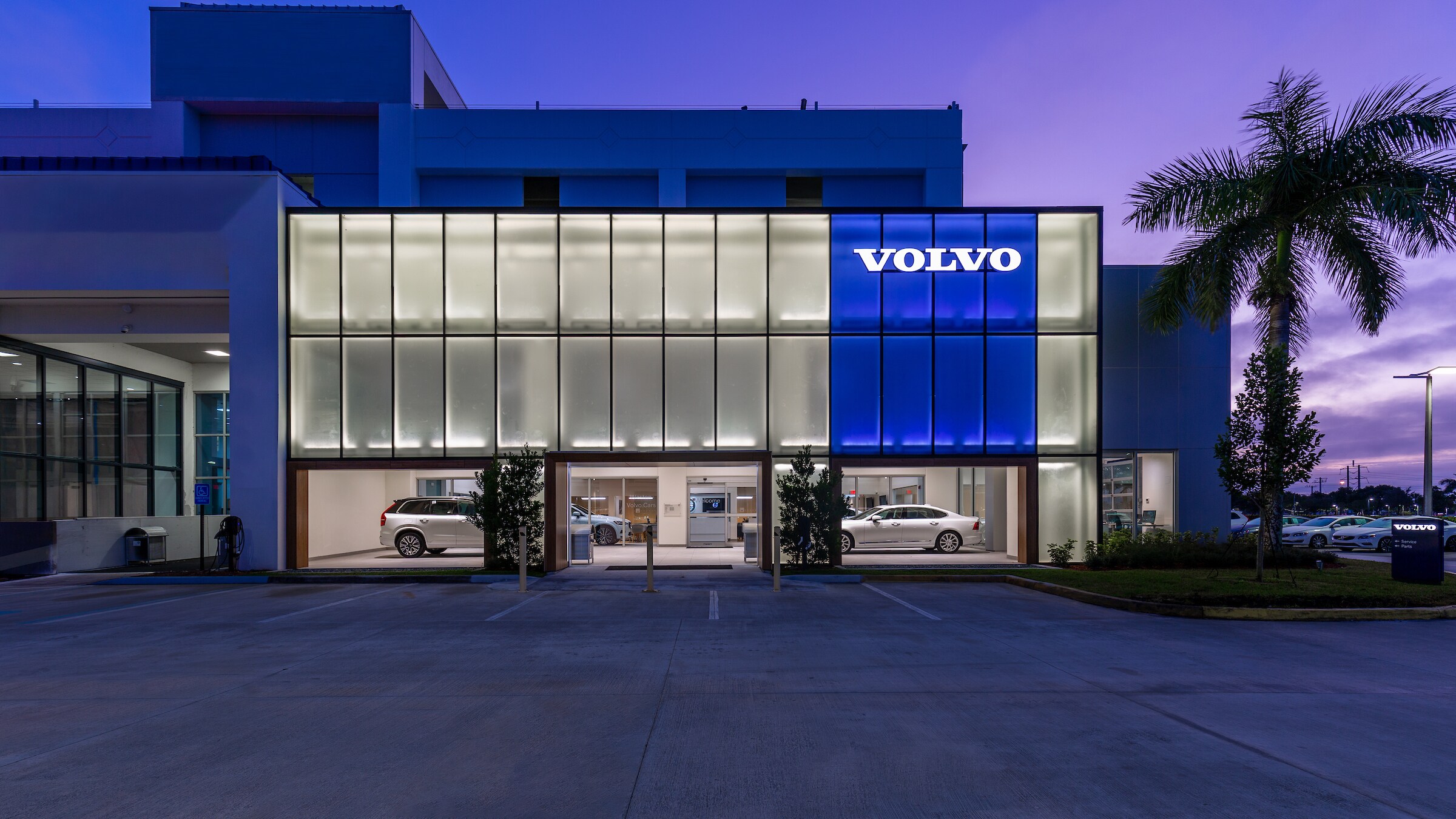Weston Volvo Cars Dealership Exterior