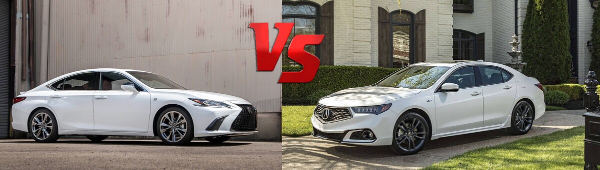 2019 ACURA TLX VS 2019 LEXUS ES 350