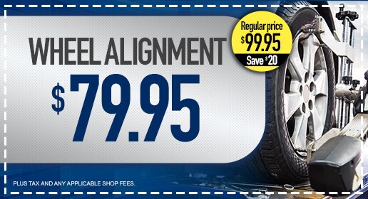 Wheel Alignment $79.95 in Jacksonville FL