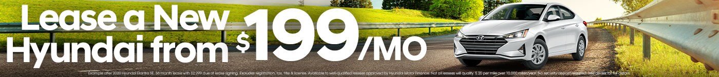 Lease a New Hyundai