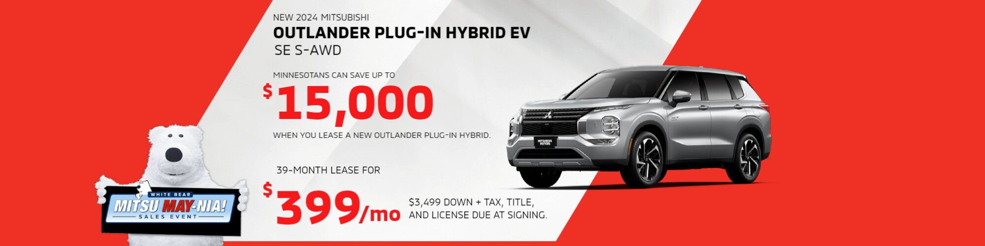 Monthly Specials White Bear Mitsubishi