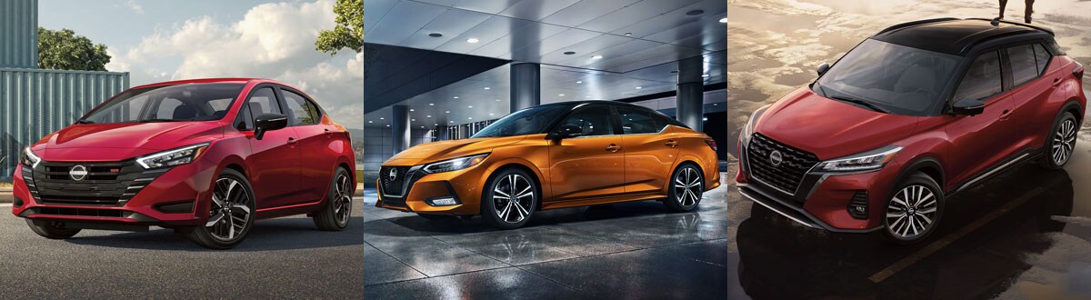 2023 Nissan Versa, Sentra, and Kicks