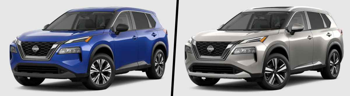 2023 Nissan Rogue SV vs 2023 Nissan Rogue Platinum