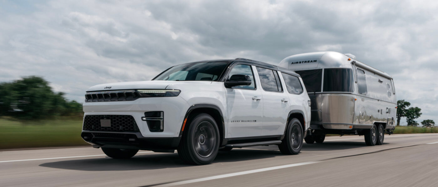 2026 Jeep Grand Wagoneer Exterior Pulling Trailer