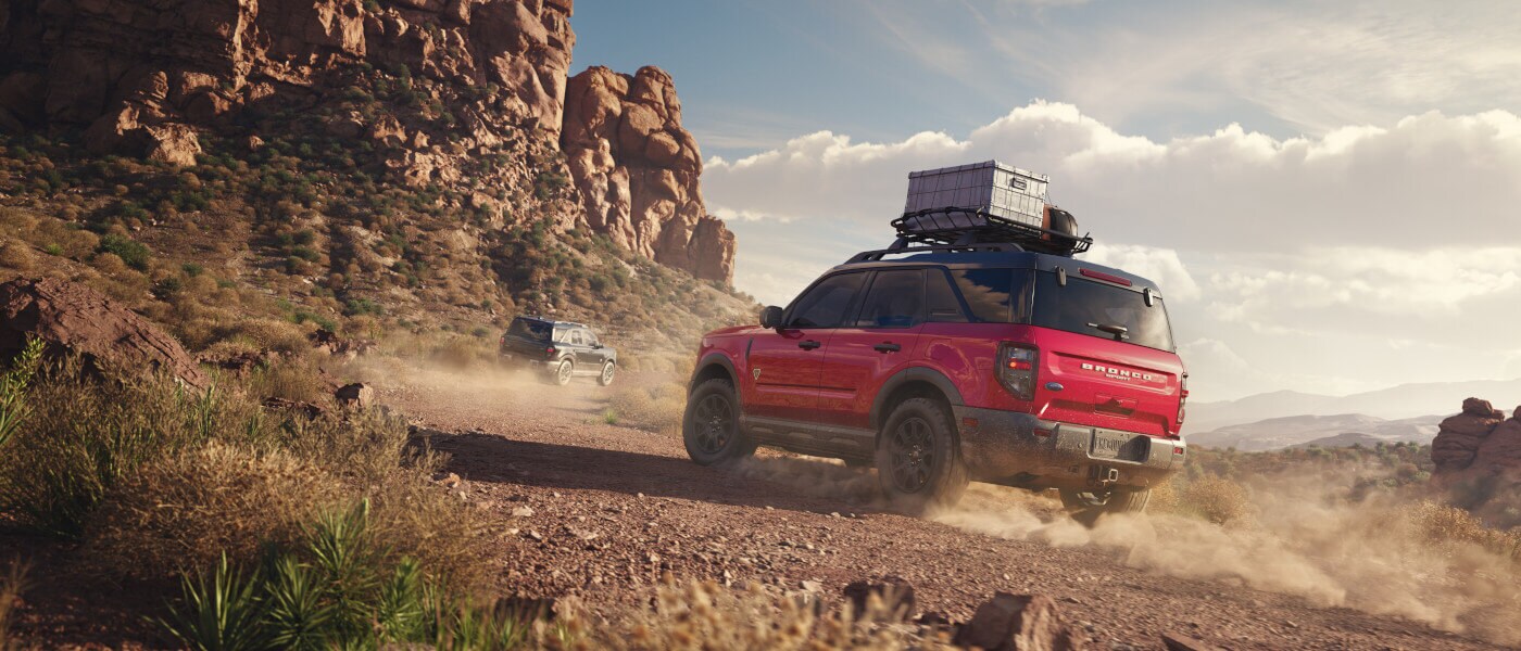 2026 Ford Bronco Sport offroading with luggage