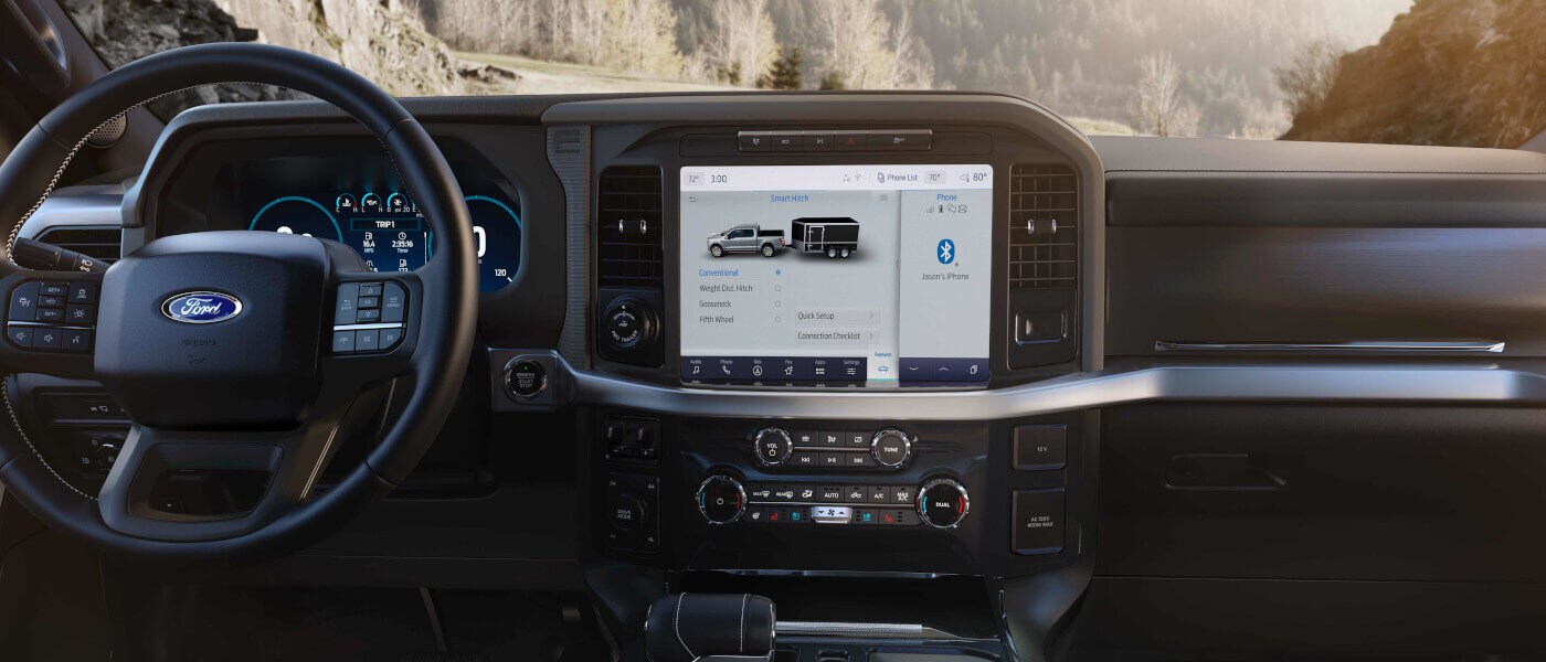 2026 Ford F-150 Interior Infotainment System And Dash