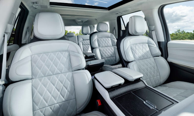 2027 Lincoln Navigator interior seating