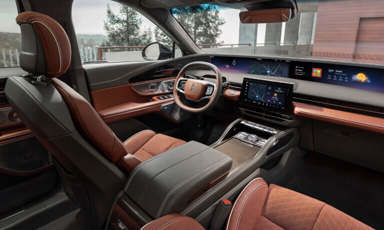 2026 Lincoln Nautilus interior front seats