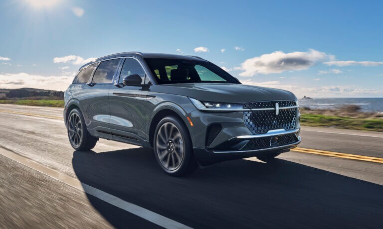 2026 Lincoln Nautilus driving lakeside