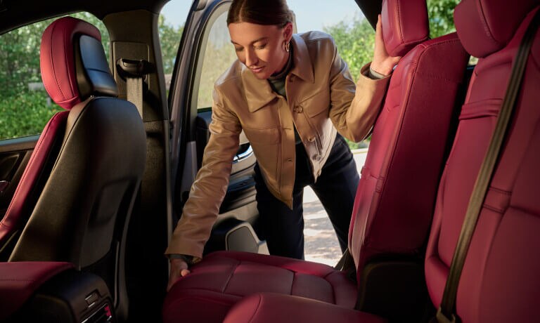 2026 Lincoln Corsair back seats being adjusted