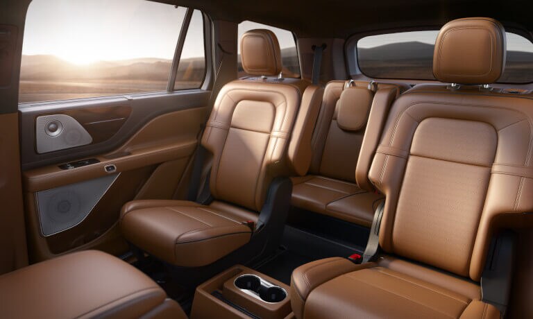 2025 Lincoln Aviator interior back seats