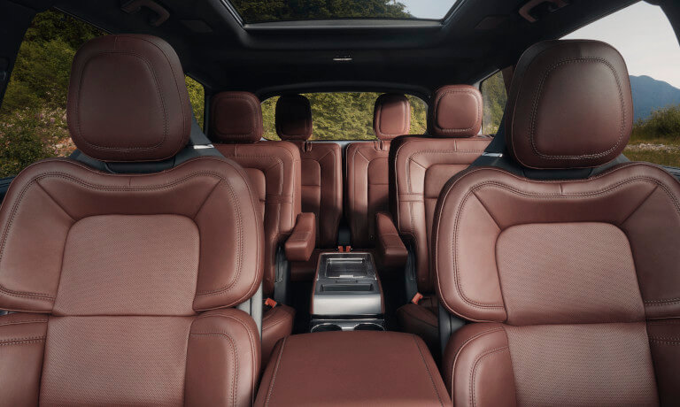 2026 Lincoln Aviator interior seating