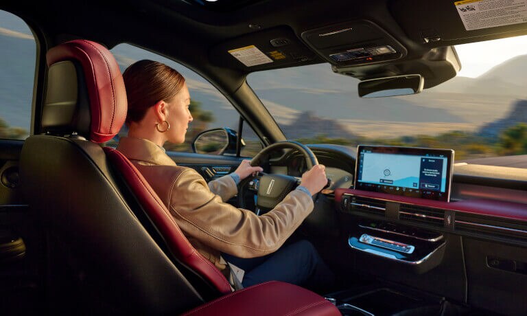2026 Lincoln Corsair interior front seats with driver