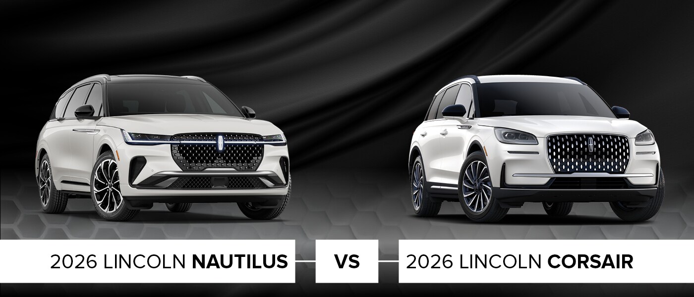 2026 Lincoln Nautilus vs. Corsair