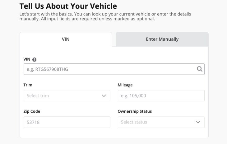 Trade-in Valuation Tool Trade-in Valuation Tool at Wilde East Towne Honda in Madison