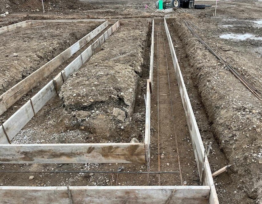 Concrete Form And Rebar Installation In Progress at our new Subaru dealership building in Waukesha, WI. Concrete Form And Rebar Installation In Progress in Waukesha, WI.