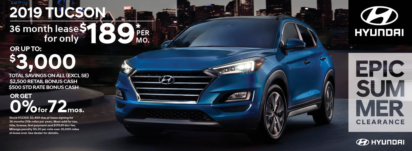 New Hyundai Tucson Special
