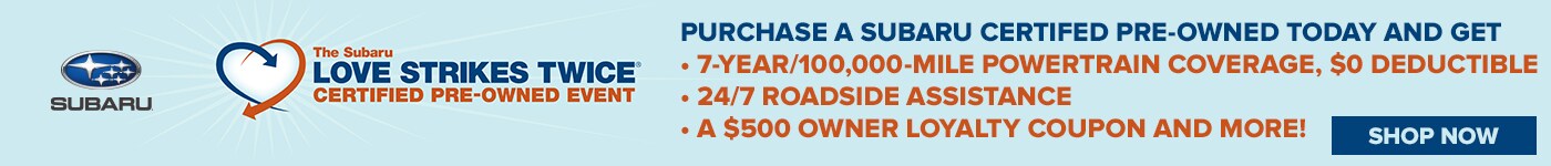 Subaru Certified Pre-Owned Vehicles in Miami, FL