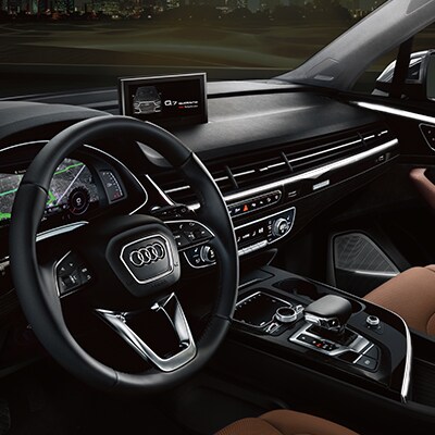 Audi Q7 steering wheel