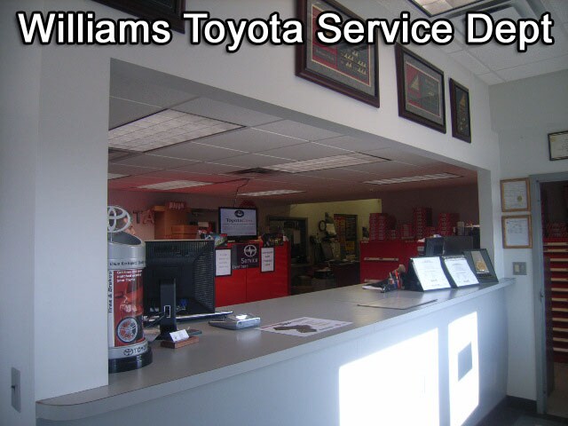 Williams Toyota service desk.jpg