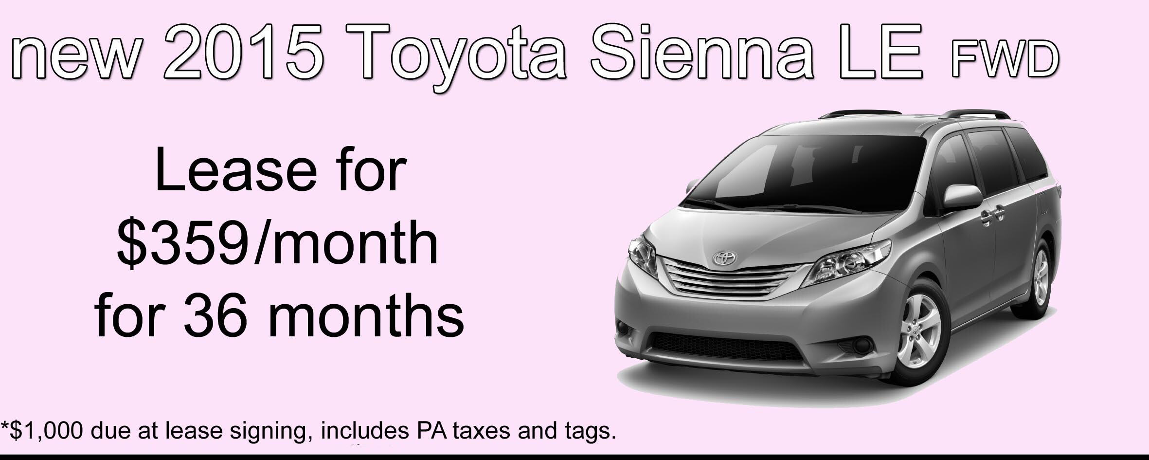 2015 Sienna LE lease special Jan 2015.jpg