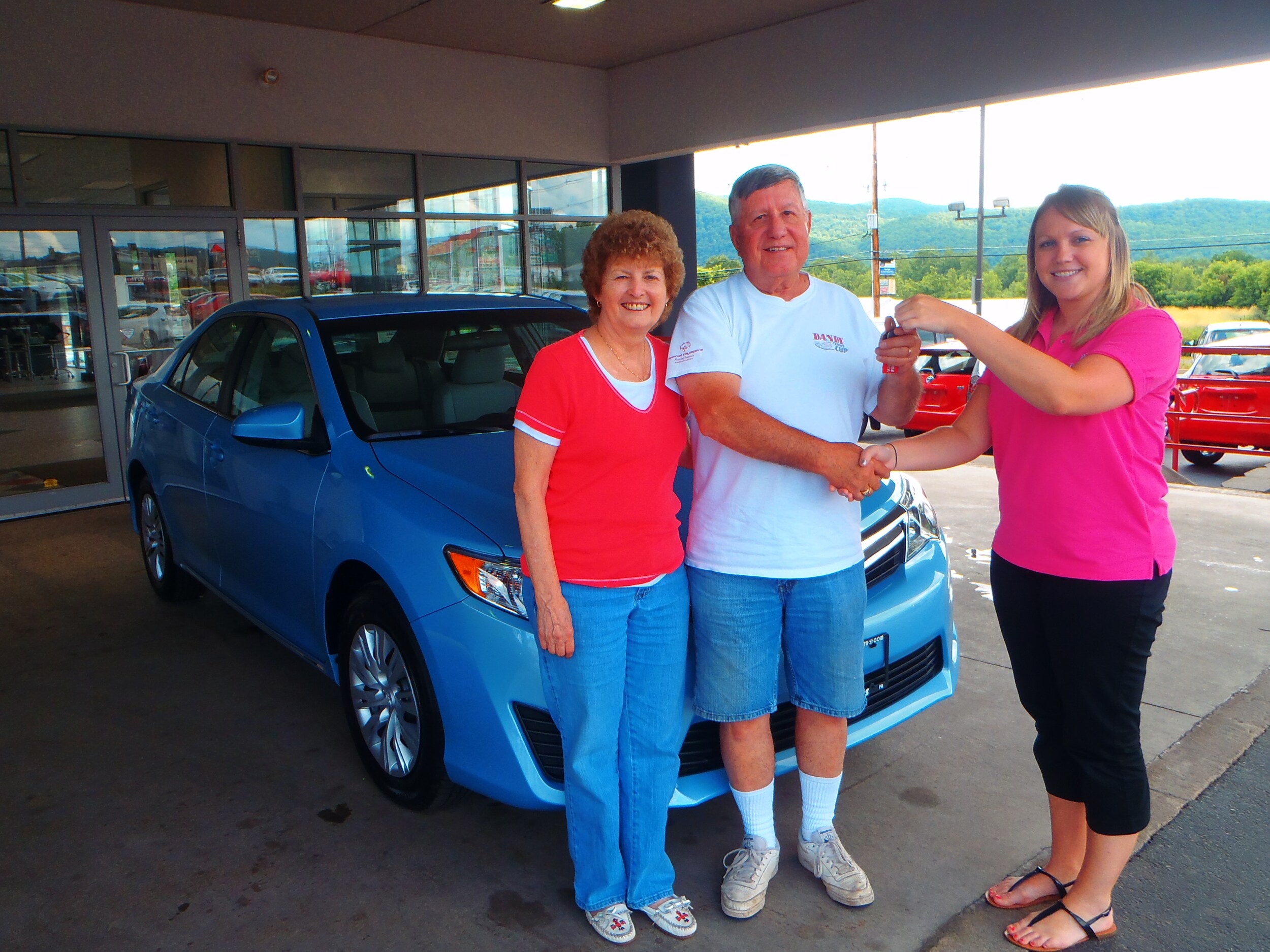 Ken & Jean Reilly 2013 Toyota Camry LE.JPG